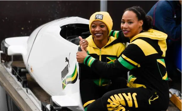 COOL RUNNINGS 2 Jamaican women’s bobsleigh team with sprinters will be the first to compete at the Winter Olympics 2018